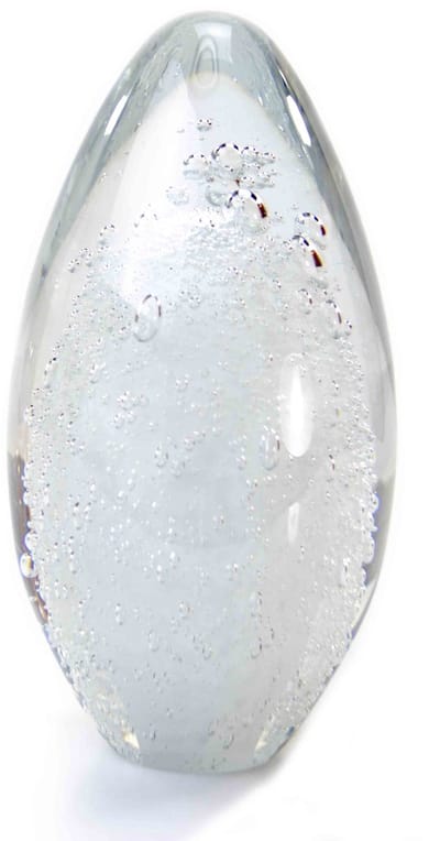 Loranto - Urn - Mini Urn Ovaal - Boheems Kristal - Luxe Urn voor Thuis