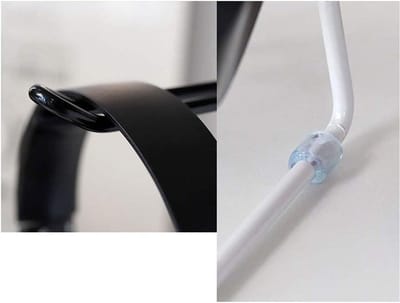 Hoofdtelefoon Houder - Headset Stand - Bureau Organisatie - Stabiele Metalen Basis - Universeel - Zwart