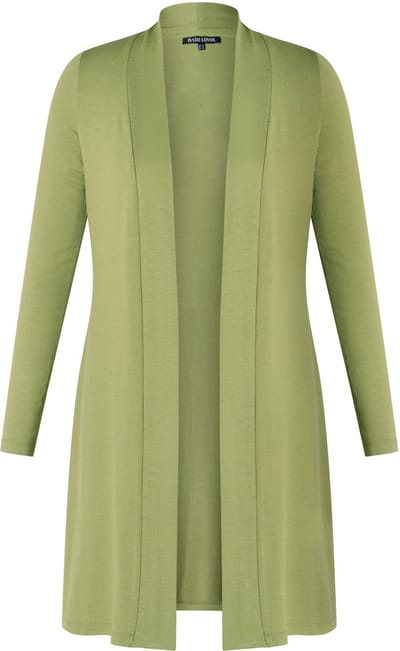BASE LEVEL Yayla Long Vest - Green - maat 42