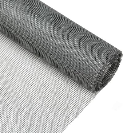 Vliegengaas 120 x 250 cm - glasvezel - krasbestendig - op maat snijden - SnelShoppen