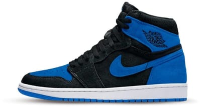 Nike Air Jordan 1 Retro High OG - Maat 43 - Heren Sneakers - Zwart/Blauw