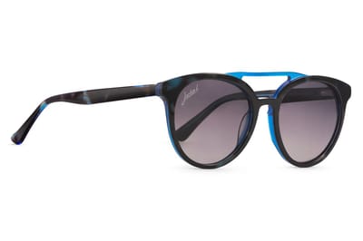 Jackie L Roubaix ZO-0254C havana-blauw - grijs-blauw dégradé - TAC polarised