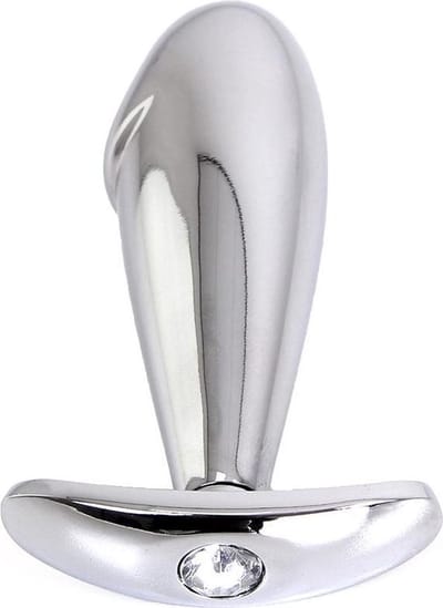 Kiotos - RVS Buttplug Met ribbel Voor prostaat stimulatie En Handvat