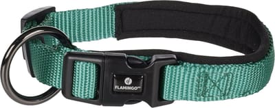 Flamingo Abbi - Halsband Honden - Halsband Abbi Groen Xxs 30-35cm 15mm - 1st - 190635 - 1st