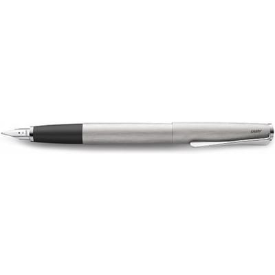 Lamy vulpen, model studio, uitvoering brushed met een medium penpunt