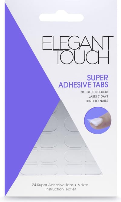 Adhesives Elegant Touch Super Adhesive False nails (24 pcs)