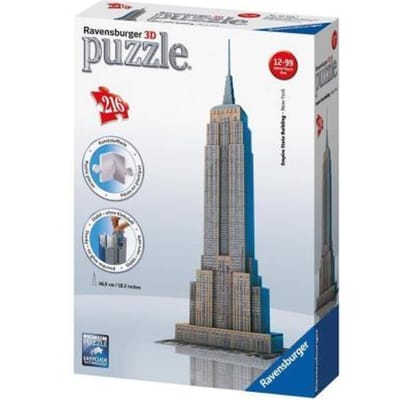 Ravensburger Empire State Building- 3D puzzel gebouw - 216 stukjes