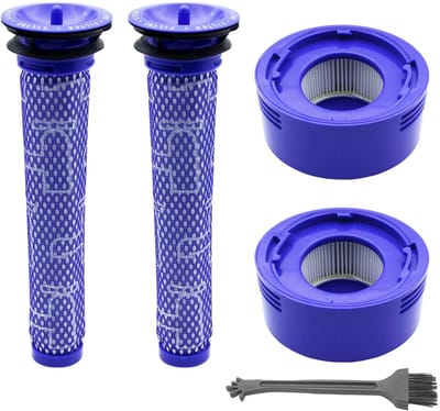 Inovra - Vacuümfilters - Vervangingsfilters - 4 Pack - Compatibel met Dyson V7 V8 - HEPA-filter - Hoogwaardige prestaties - Geschikt voor diverse...