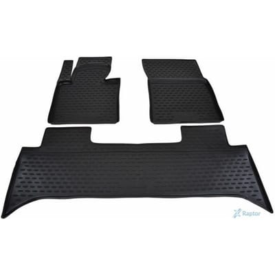 J&J AUTOMOTIVE | Tapis De Sol En Caoutchouc 3D Exclusive Pour Land Rover Range Rover 3 2001-2012 noir