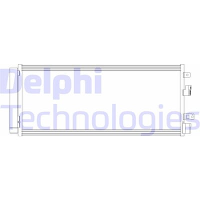 Condensator, airconditioning DELPHI CF20381