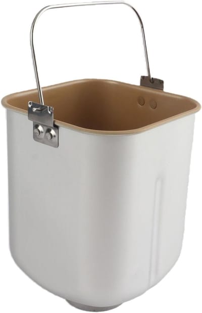 Broodmachine Emmer - Bakvorm Bakmachine - Zelf Brood Bakken - Antiaanbaklaag - 14.3 cm - Zwart