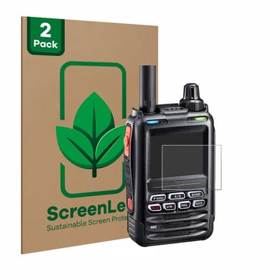 2 Stuks Screenprotector voor Yaesu FT-5DE/DR - Hoogwaardige Beschermfolie transparant