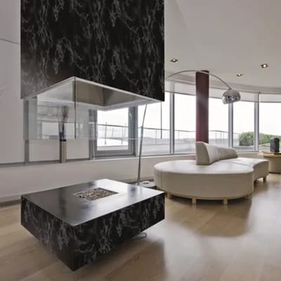 Transform Zelfklevende Decoratiefolie - Marble Zwart - 45 X 200 Cm