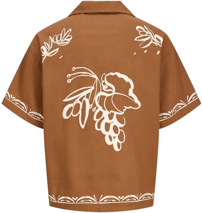 JACK&JONES - JORACAPULCO AOP RESORT SHIRT SS - Heren - Overhemden