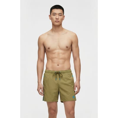 Arena Men's  Pro-file Beach Boxer Logo Dark Olive-turquoise Maat: S | Zwembroeken Outlet | Heren | Blauw