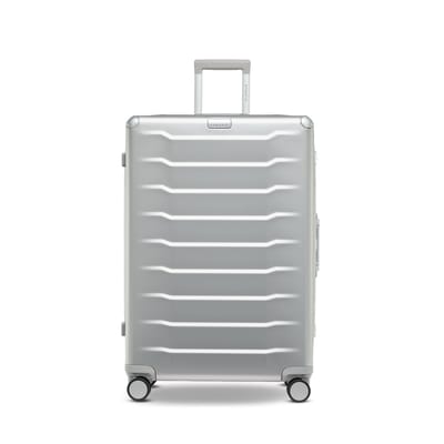 Stratic Phoenix Aluminium - grote koffer – 76 cm – 4 Hinomoto wielen & TSA-slot – Silver