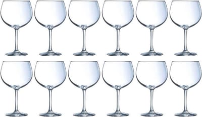 Gin Tonic / cocktail glazen - 12x - 700 ml - getemperd glas - cocktail glazen