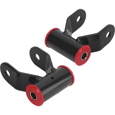 2 STUKS 2in Verlaagde Achterste Schakel Nivelleringsset 412120 Vervanging voor Dodge Ram 1500 2WD 2002-2008 black