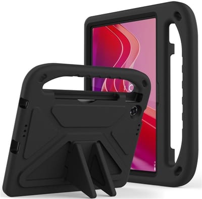 Coverup Tablethoes geschikt voor Lenovo Tab 10.1 TB311FU Hoesje - ShockProof Kids Case - Zwart