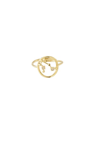 12 zodiac-ringen - Goudkleur