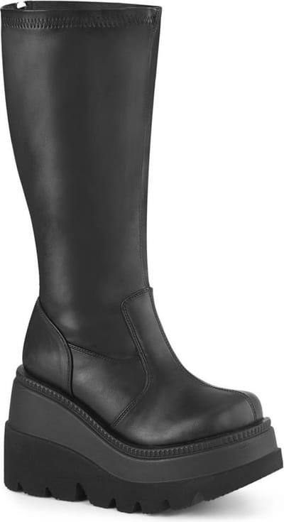 DemoniaCult - SHAKER65WC Plateau Laarzen - US 9 - 39 Shoes - Zwart