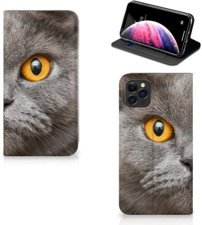 Hoesje maken Apple iPhone 11 Pro Max Britse Korthaar