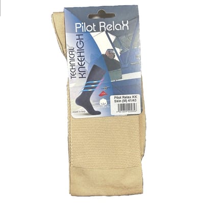 Steunkniekous katoen Pilot Relax-38-40-Beige, visone