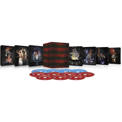 A Nightmare on Elm Street Steelbook Collection - 4K UHD + blu-ray - Import