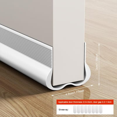 Flexibele PVC Deuronderafdichting Deurspleet Geluiddicht Wind- en Stofdicht Weerstrip Onderdeur Tochtstopper Tape