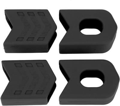 Fietsketting Beschermhoezen, 1 Paar Silicone Crank Covers voor Fietsen, Lichtgewicht Bescherming voor Mountainbike en Racefiets