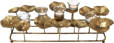 Kersten Candle Holder Gold 16x29x56cm