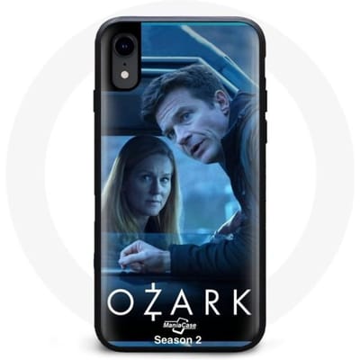 Hoesje voor Iphone XR Ozark Series Seizoen 4 Poster Wendy Byrde en Marty Byrde