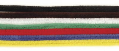 20x stuks Chenilledraad gekleurd 50 cm - Hobby buigdraad knutselen artikelen