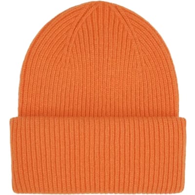 Wollen muts Colorful Standard Merino burned orange