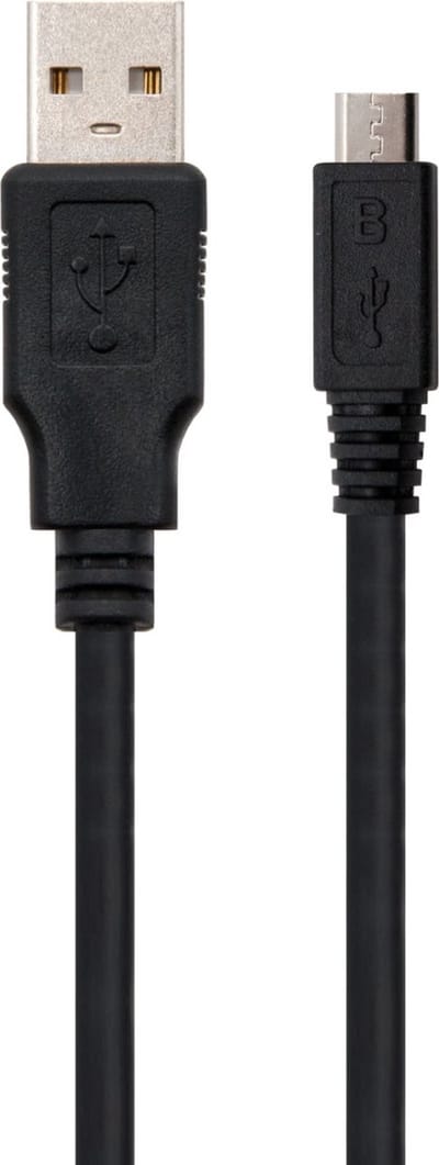 USB 2.0 Cable Ewent EC1018 Black