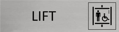 CombiCraft Aluminium deurbordje Lift 165x45mm - per stuk