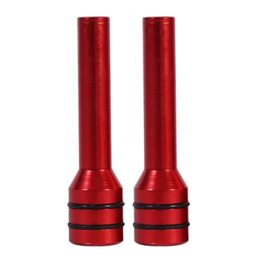Dailygoods- Deurslotknop - Aluminium Legering - 2 Stuks - Lichtgewicht - Duurzaam - Decoratief - 4,9 cm Lengte - Deurslotpin