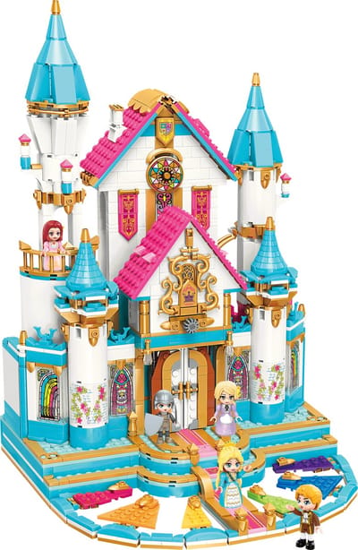 Qman 32015 - Princess Leah Serie - Flower Castle Ball - Prinsessenkasteel