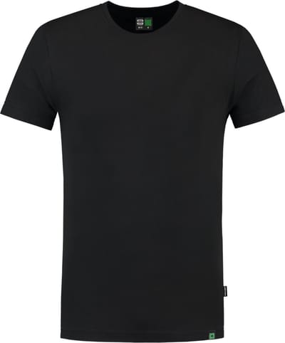 Tricorp 101701 T-shirt Fitted Rewear - Zwart - S
