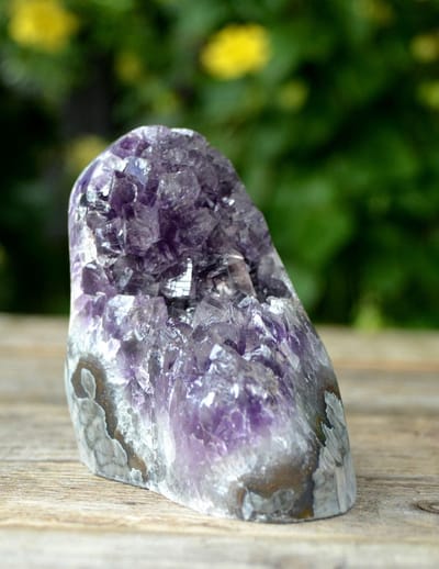 Donker paarse Amethist cluster - 618 gram