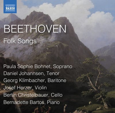 Paula Sophie Bohnet, Daniel Johannsen, Georg Klimbacher, Josef Herzer, Bertin Christelbauer, Bernadette Bartos - Beethoven: Folk Songs (CD)