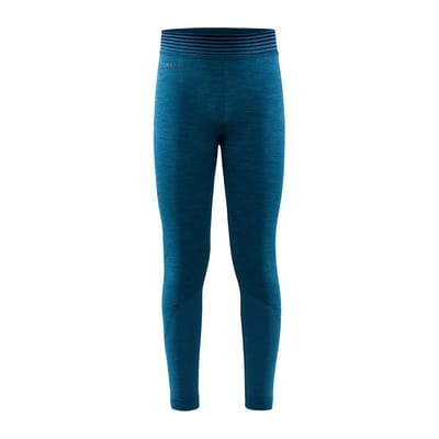 Craft Jungen Kinder T-Shirt Kinder Tights CORE Dry Active Comfort 194664 Blau-134 cm