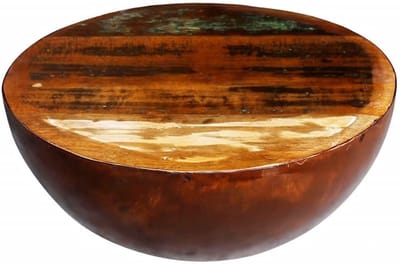 Houten Salontafel - Woonkamer Tafel - Woonkamer Decoratie - Uniek Gerecycled Hout - Niet Gespecificeerd - Multicolor