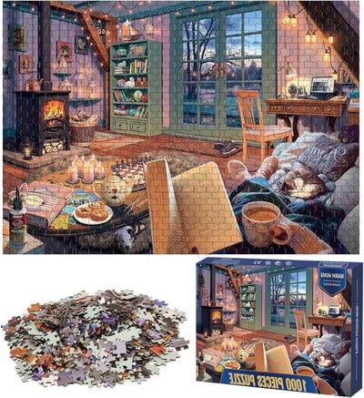 Legpuzzel Volwassenen - Moeilijke Puzzel Uitdagende Puzzel - Ontspanning Thuis - 1000 Stukjes - 70 cm x 50 cm