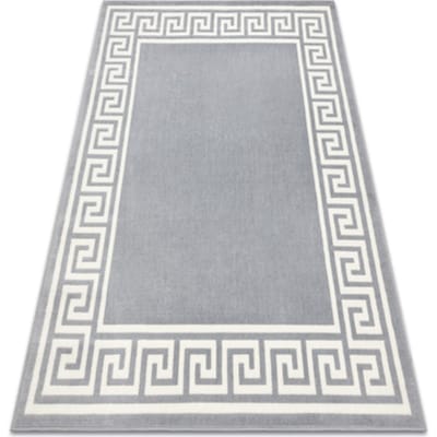 Kleden Rugsx Tapijt BCF Morad GREK grieks - grijs 120x170 cm