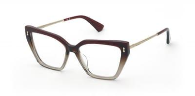 Nina Ricci VNR455 Bordeaux sfumato marrone lucido 55/16/140 WOMAN Brilmonturen