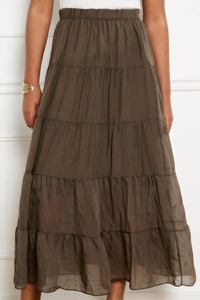 LolaLiza Rok J Ilaria 07101530 3720 Brown Dark Chocolate Dames Maat - L