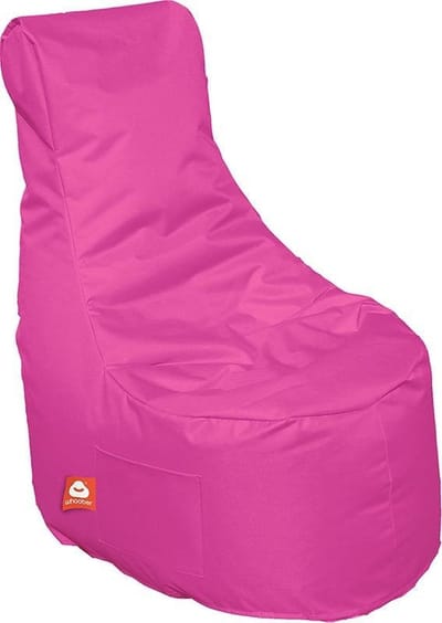 Whoober zitzak stoel Nice outdoor fuchsia - Wasbaar - Voor binnen en buiten