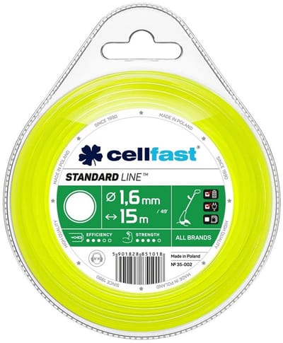 Cellfas Serie - Ronde Trimmer Lijn - 1.6mm - 15m