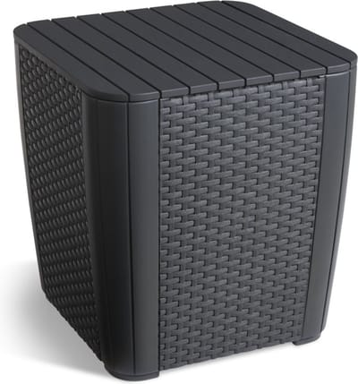 Keter Luzon Opbergtafel - 39x39x43cm - Grafiet